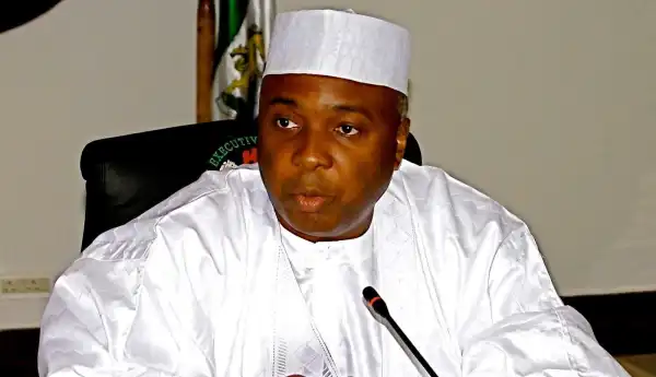 $30bn loan request not part of my discussion with Buhari, Osinbajo – Saraki